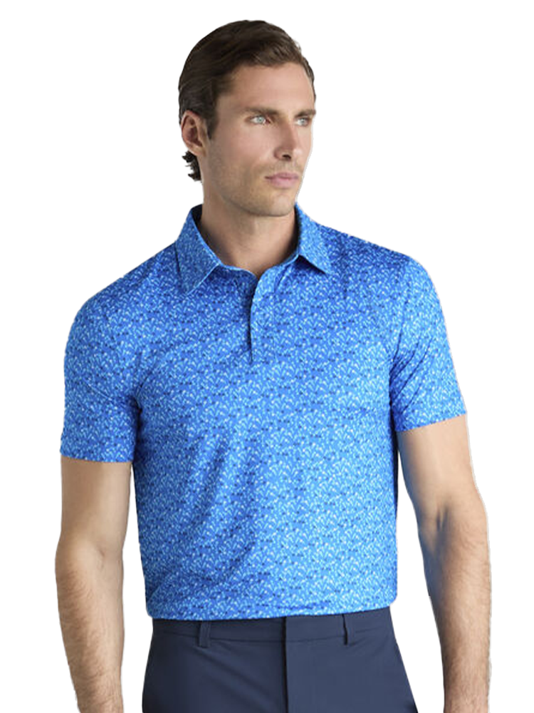 G/FORE Aye Poppy Tech Jersey Polo - Lisbon