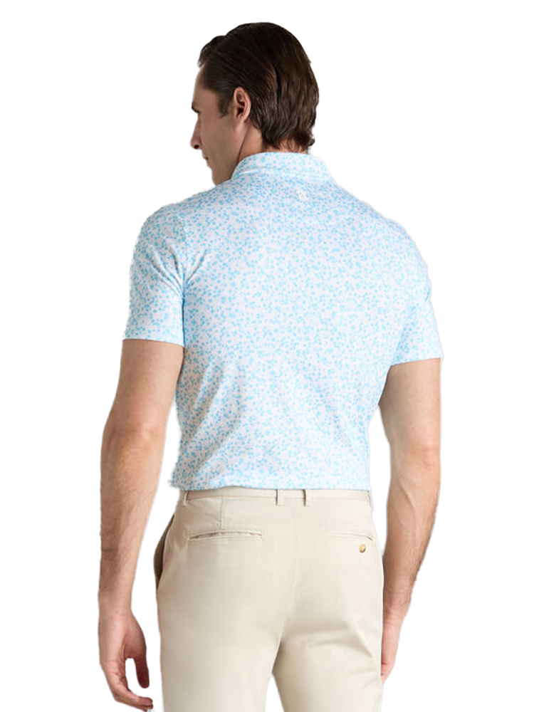 G/FORE Garden Tech Stretch Jersey Polo - Breeze