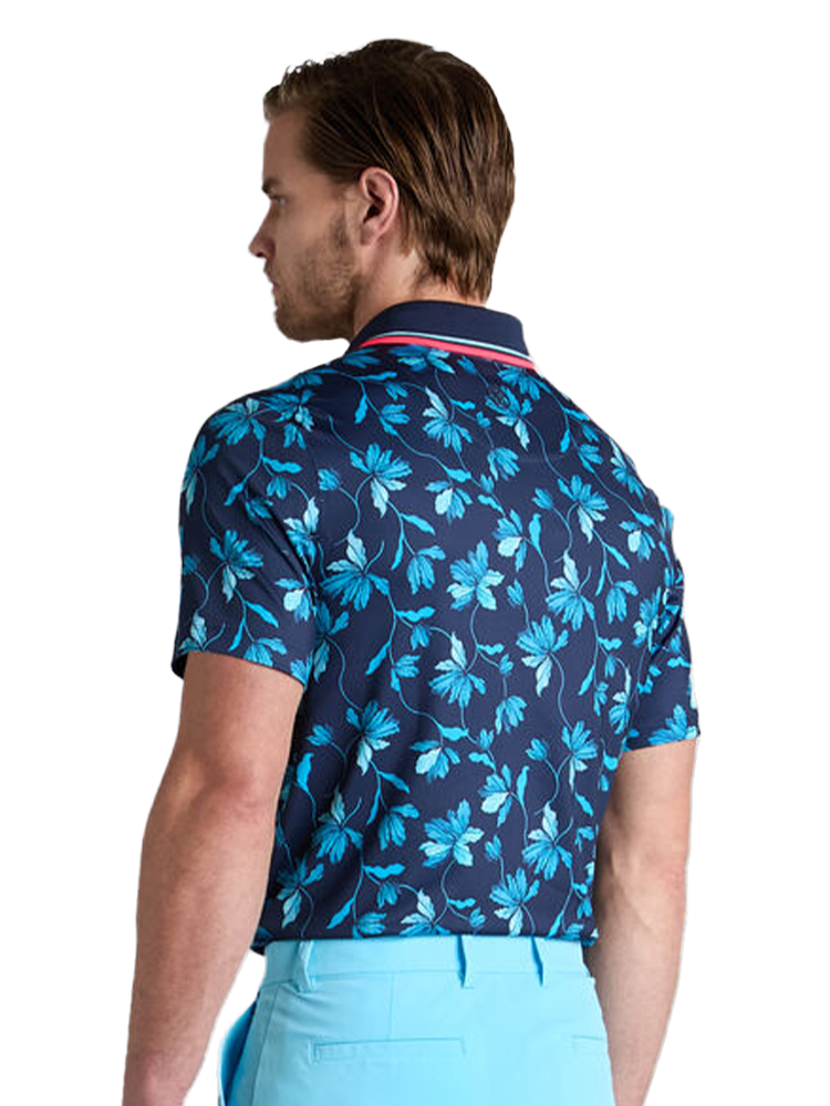 G/FORE Iris Tech Stretch Jersey Polo - Twilight