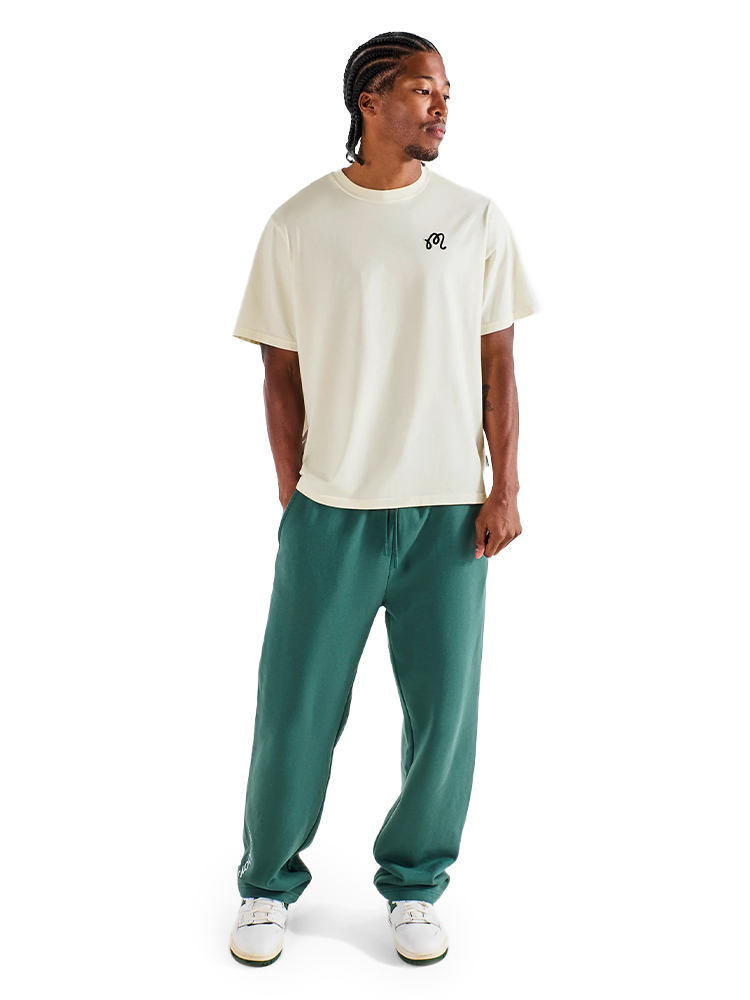 Malbon Bermuda Brumal Buckets Tee - Heather Ivory