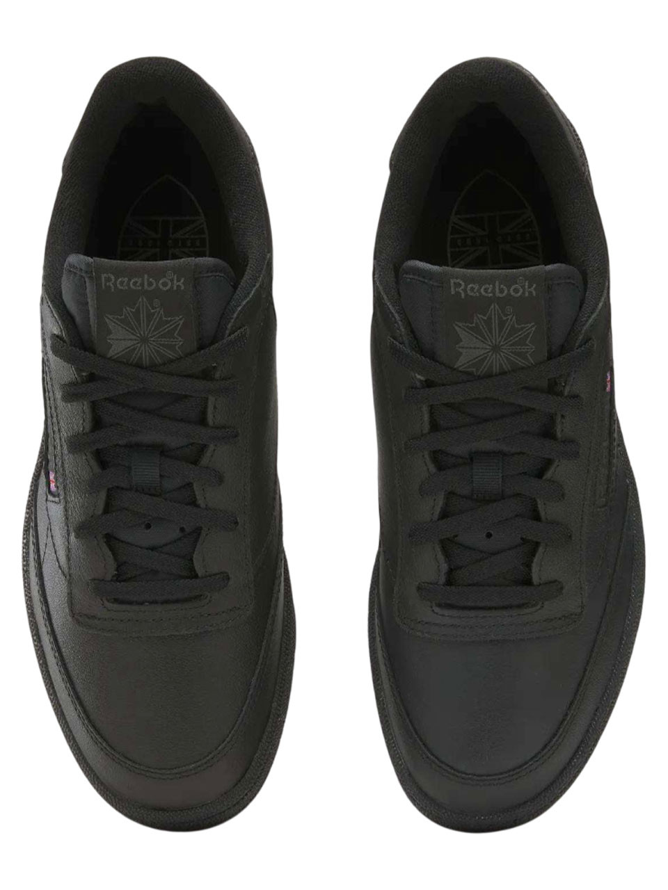 Reebok Club C Golf Shoes - Black/Grey 6