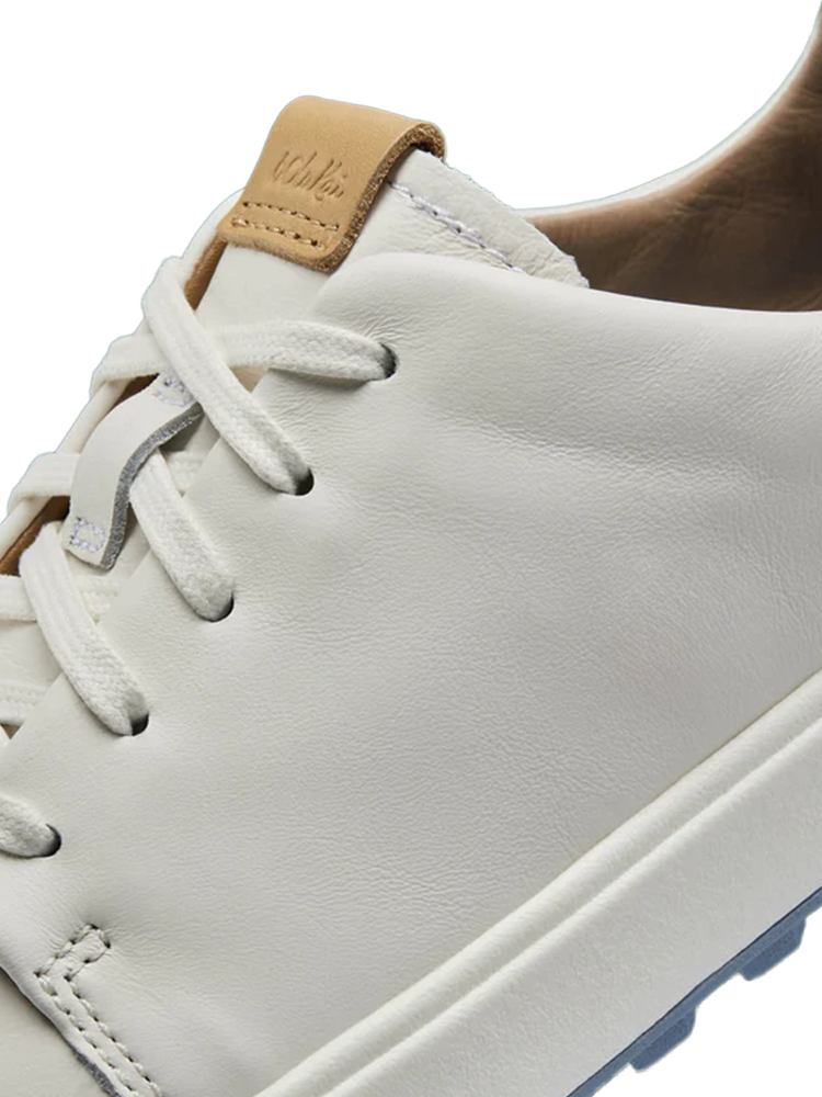 OluKai Womens Wai‘alae Golf Shoes - White/White