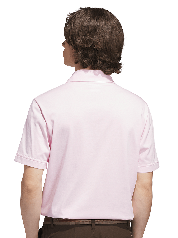 adidas Originals Pocket Polo - Clear Pink/Chalk White