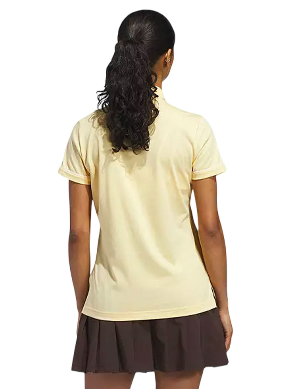 adidas Originals Womens Solid Polo - Ice Tangerine