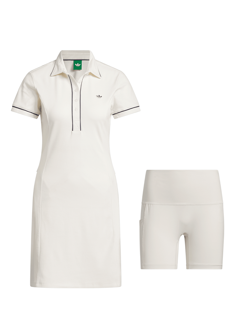 adidas Originals Dress - Chalk White