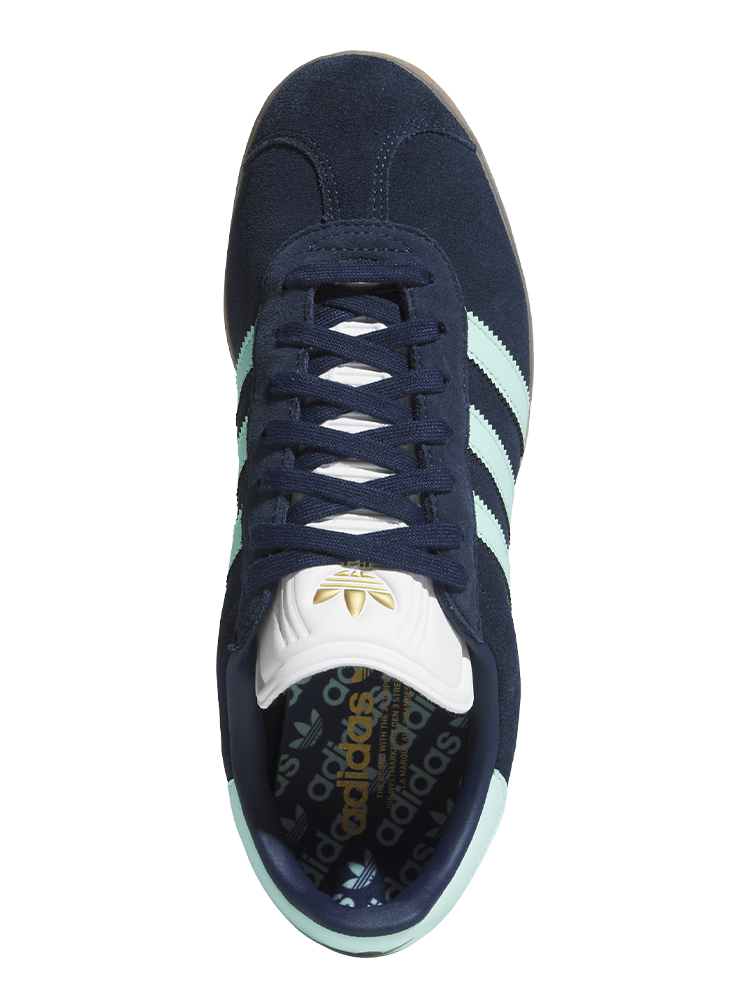 adidas Originals Gazelle Spikeless Golf Shoes - Night Indigo/Clear Mint