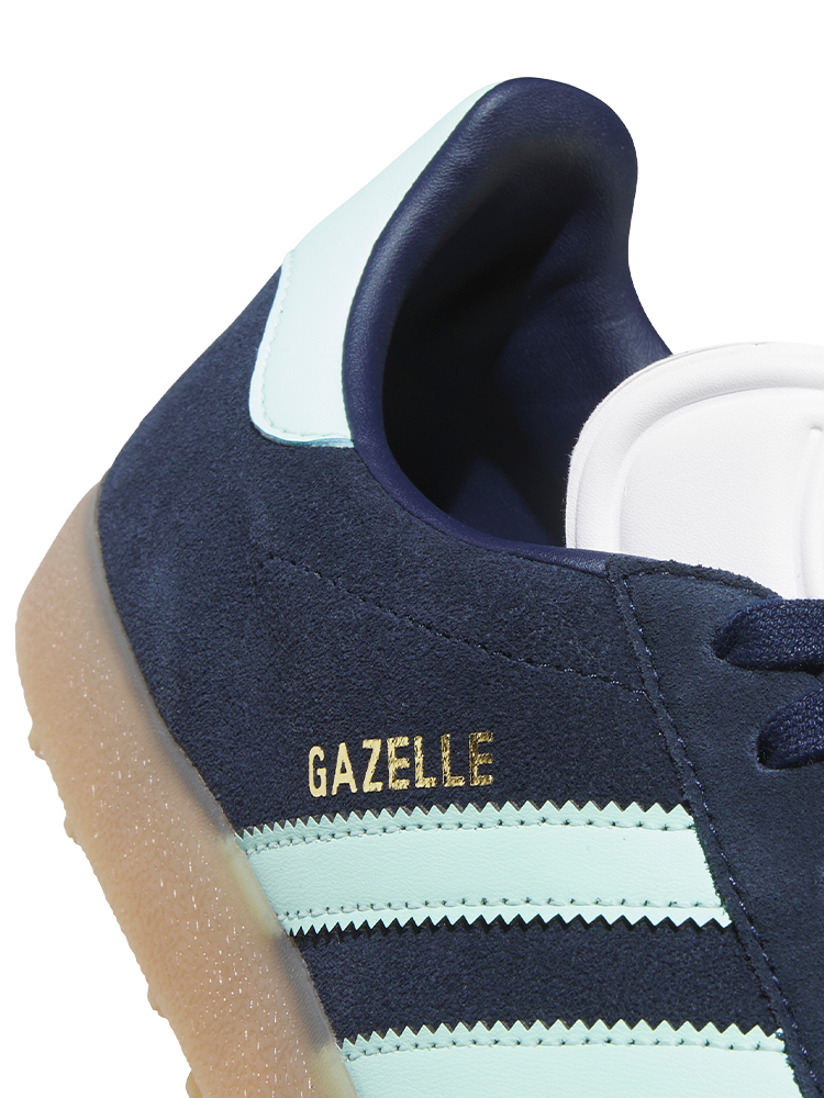adidas Originals Gazelle Spikeless Golf Shoes - Night Indigo/Clear Mint
