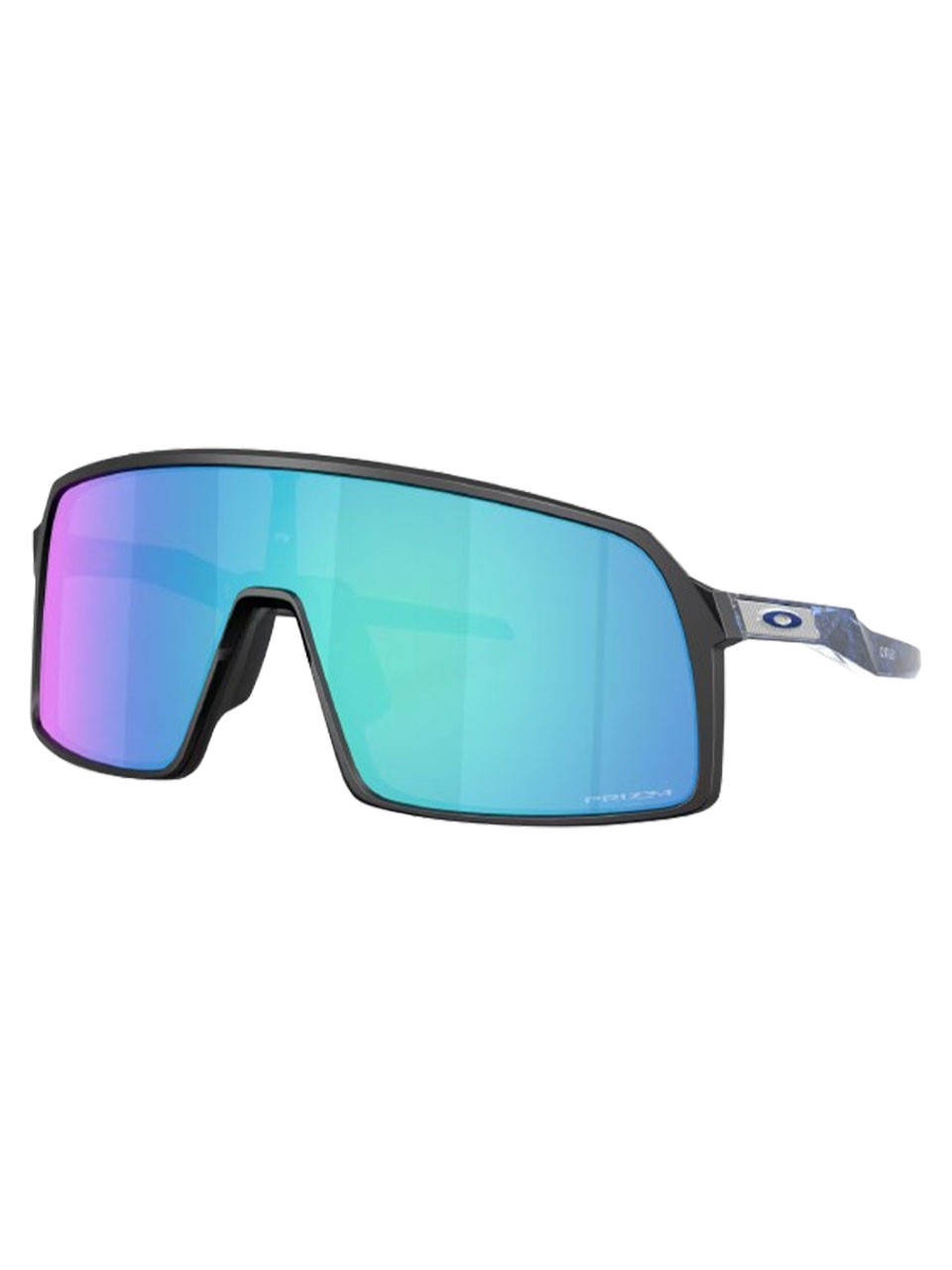 Oakley Sutro Sunglasses - Matte Black w/ Prizm Sapphire