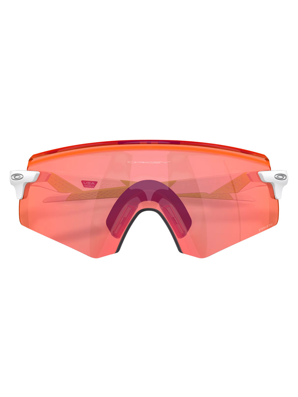 Oakley Encoder Sunglasses - Matte White w/ Prizm Field