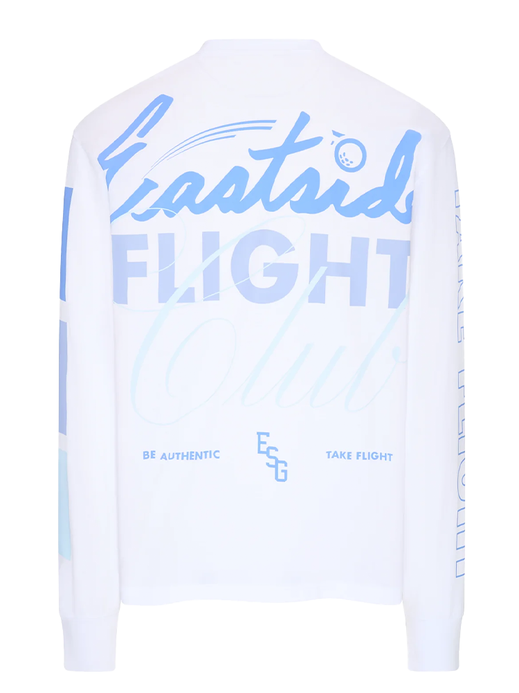 Eastside Golf Flight Club LS Tee - White