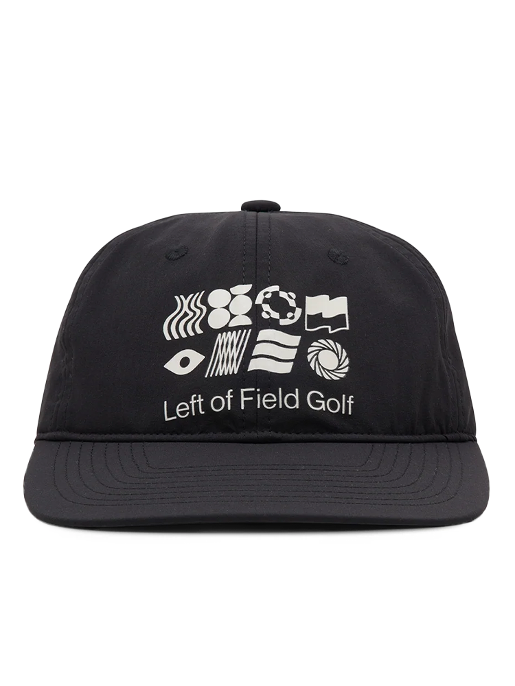 Left Of Field Golf Elements Cap - Black