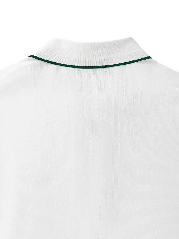 Walker Golf Things Featherlite Kooka Polo - White/Forest