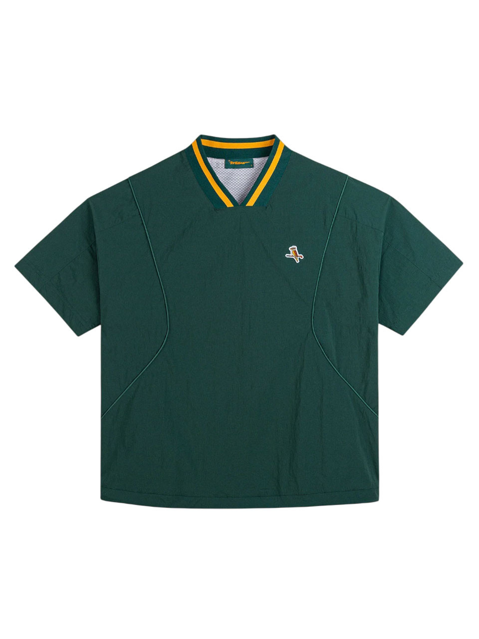 Walker Golf Things All-Weather Pullover - Forest/Gold