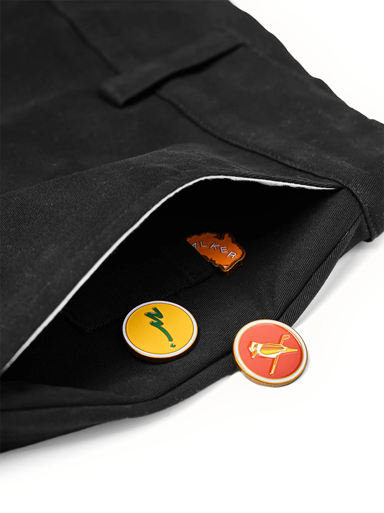 Walker Golf Things Kooka All Day Twill Pant - Black