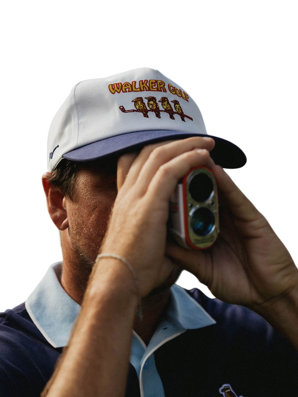 Walker Golf Things On Watch Cap - White/Navy