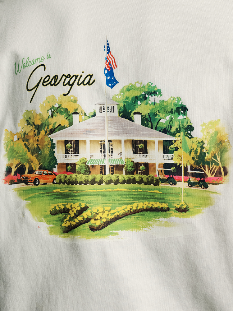 Walker Golf Things Georgia T-Shirt - White