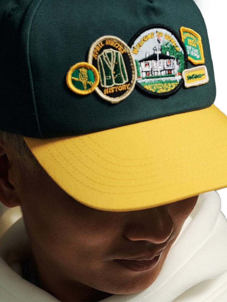 Walker Golf Things Georgia Cap - Forest/Gold