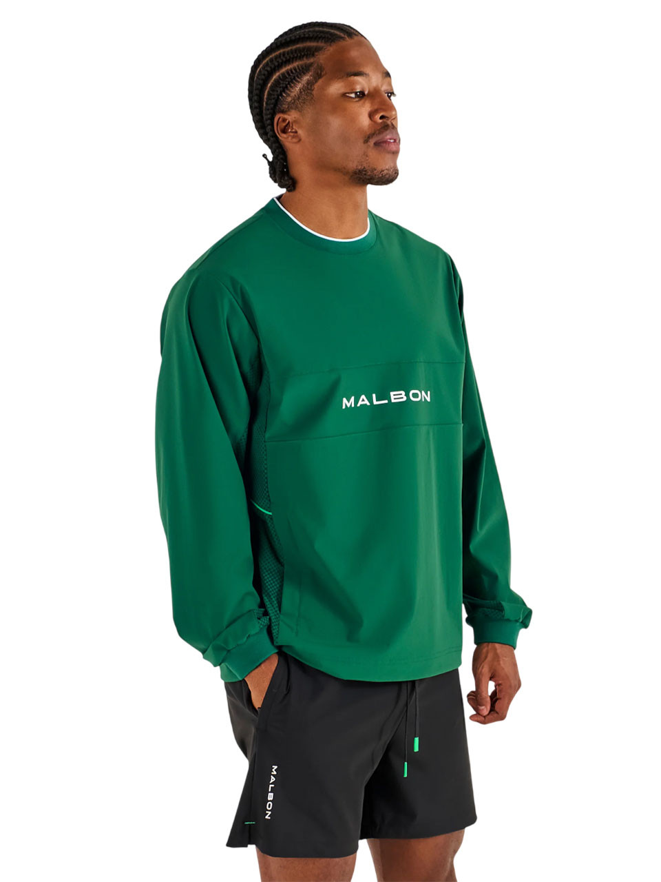 Malbon Performance Tech Short - Black