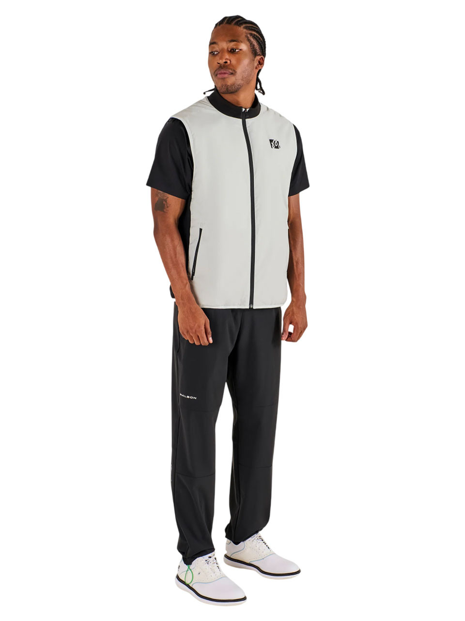 Malbon Performance Vest - Silver