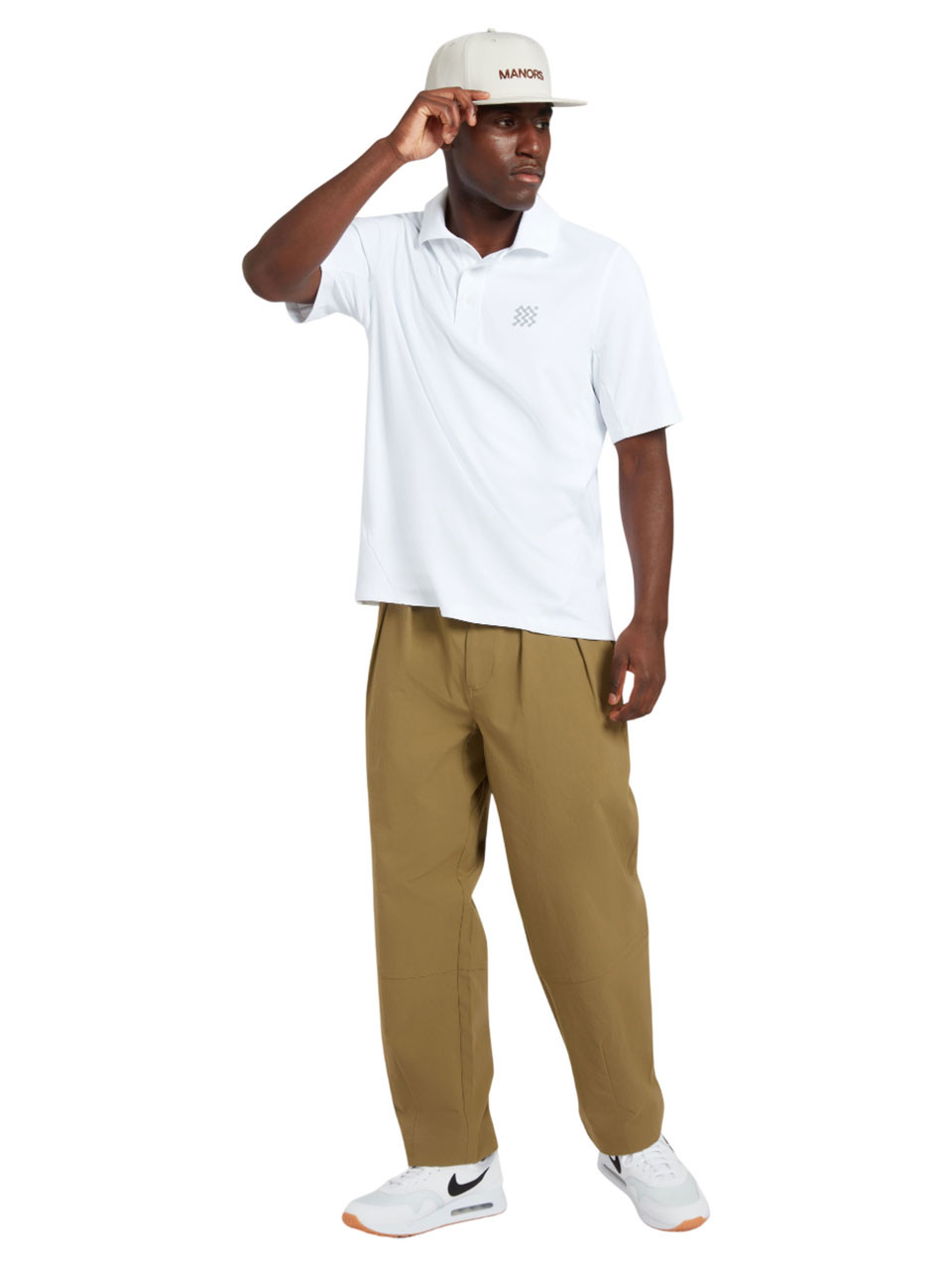 Manors Golf Course Polo - White