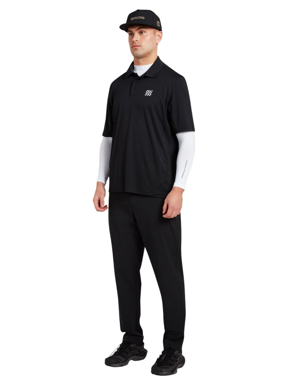 Manors Golf Course Polo - Black