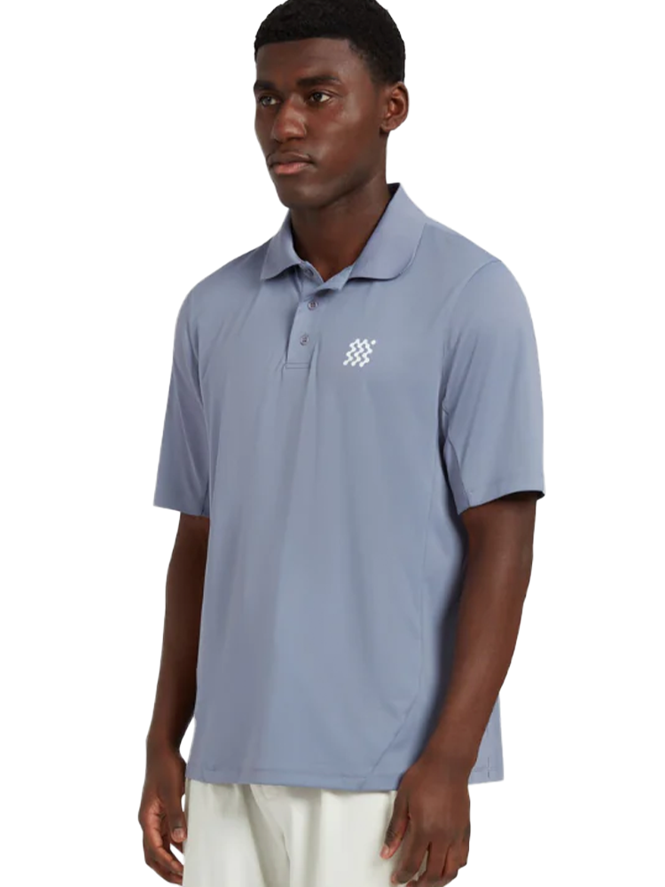 Manors Golf Course Polo - Blue Granite