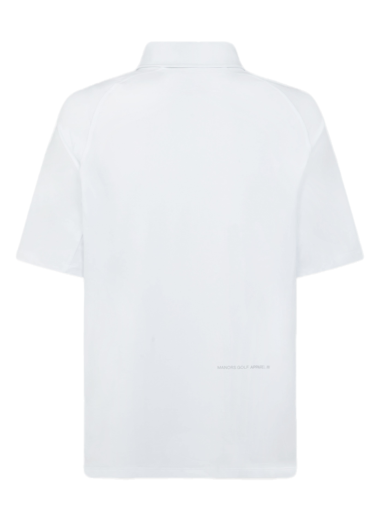 Manors Golf Lightweight Course Polo - White