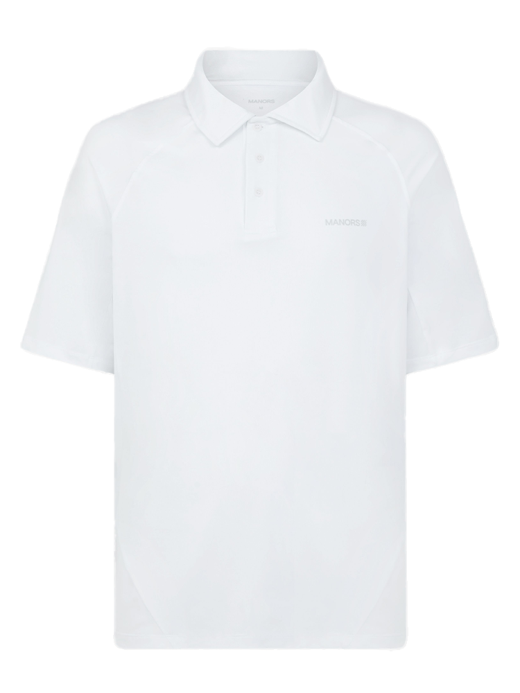 Manors Golf Lightweight Course Polo - White
