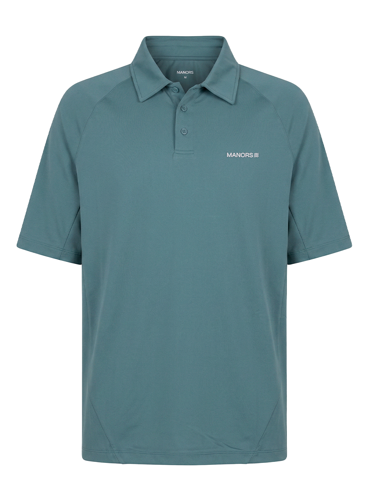 Manors Golf Lightweight Course Polo - Arctic