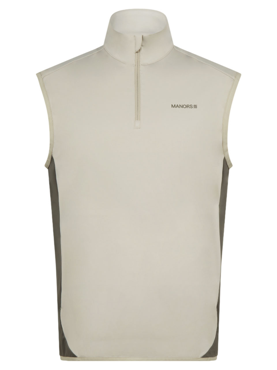 Manors Golf 1/4-Zip Tech Vest - Vapour