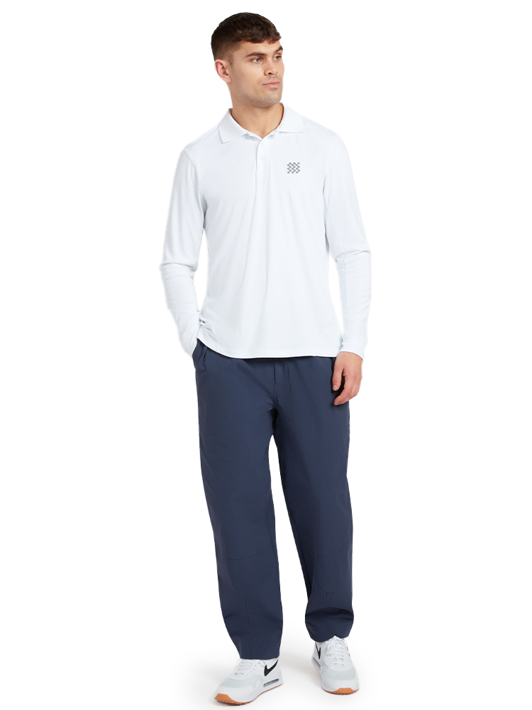 Manors Golf Recycled Greenskeeper Trousers - Navy