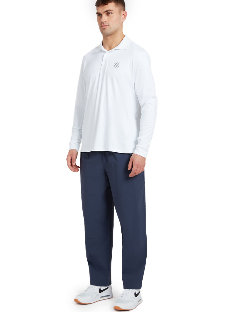 Manors Golf Recycled Greenskeeper Trousers - Navy