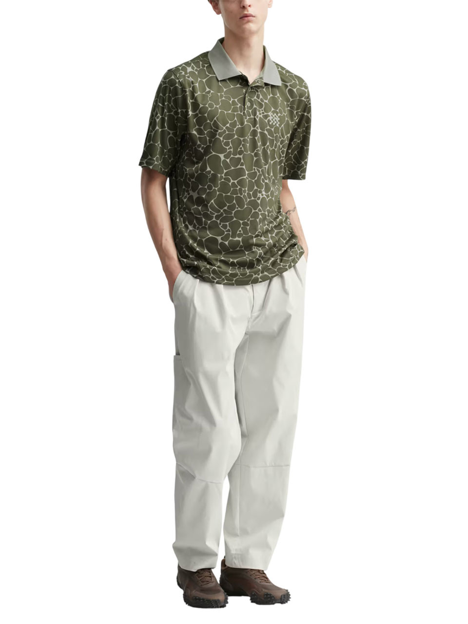 Manors Golf AOP Course Polo - Dune