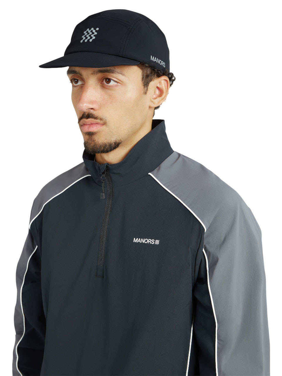 Manors Golf Tech Cap - Black