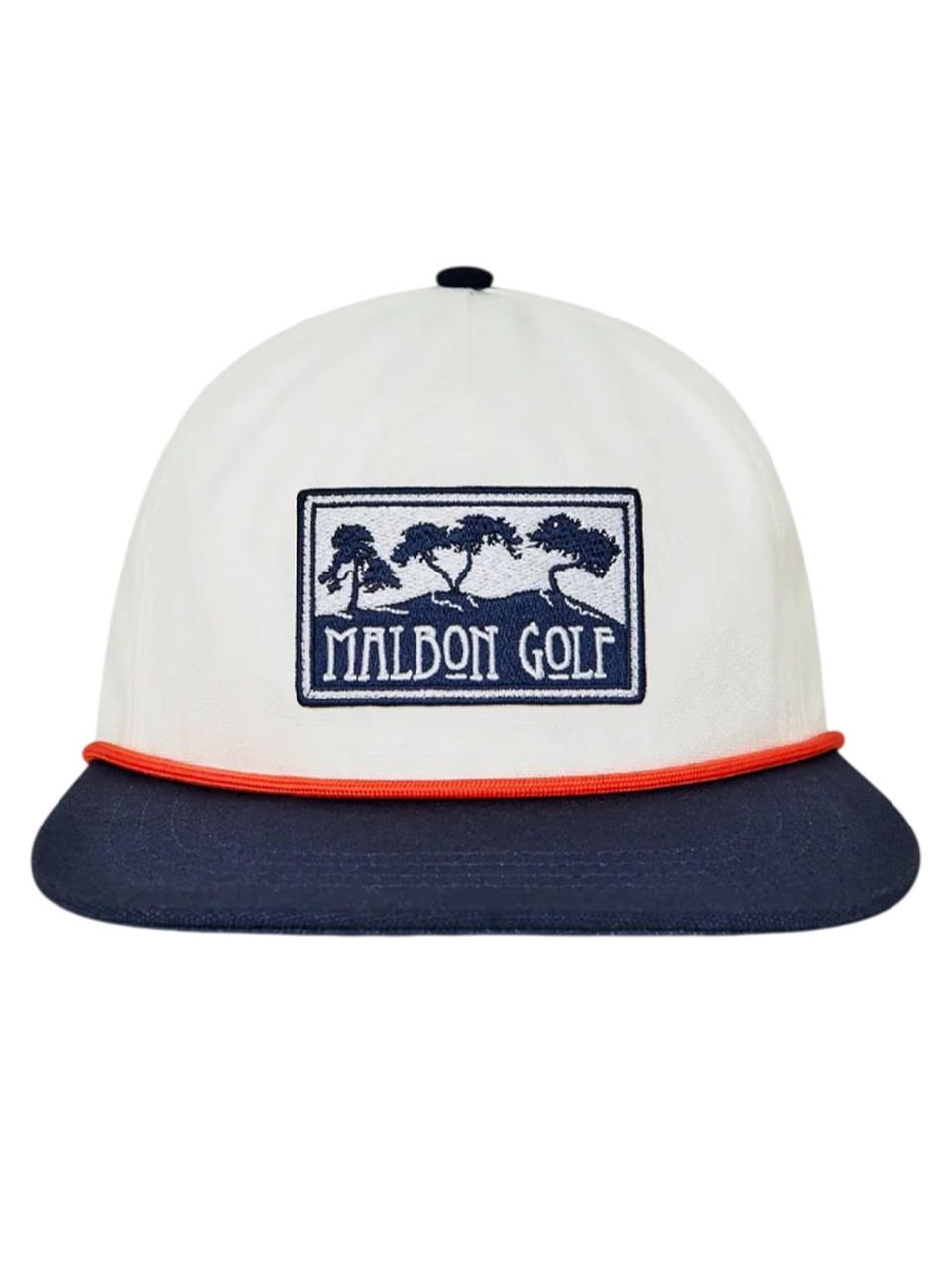 Malbon Torrey Pines Rope Hat - White