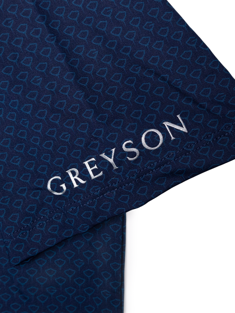 Greyson Players Club Drifter Polo - Maltese Blue
