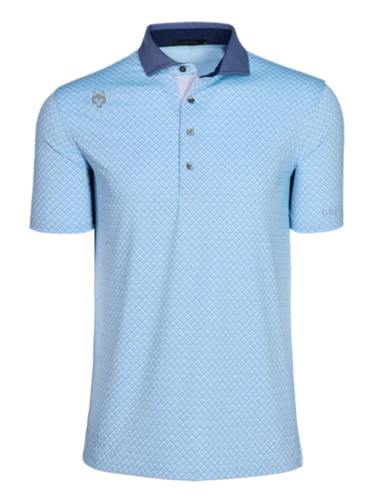 Greyson Players Club Drifter Polo - Wolf Blue