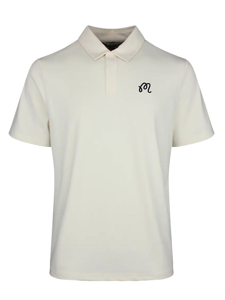 Malbon Fairway Polo - Ivory