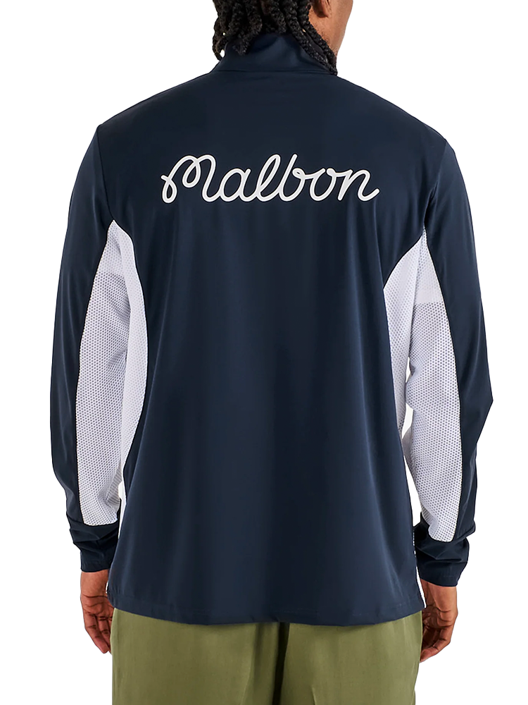 Malbon Santiago Mid Layer - Midnight/White