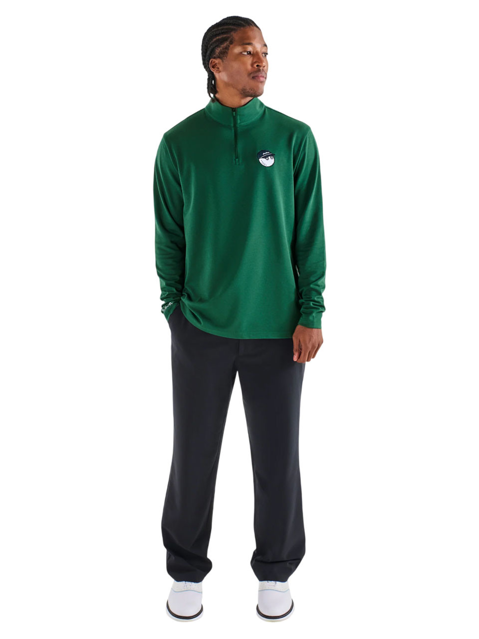 Malbon Flyer Mid Layer - Forest