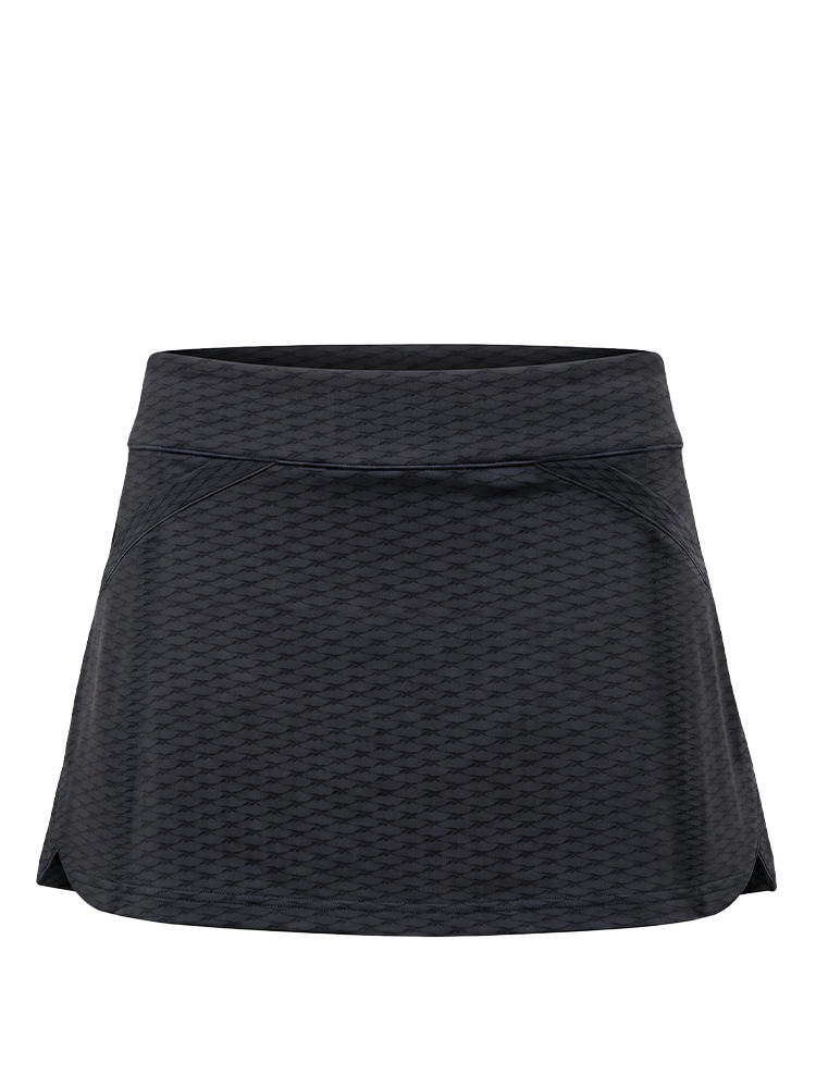 Reebok Womens Vector Print Skort - Black