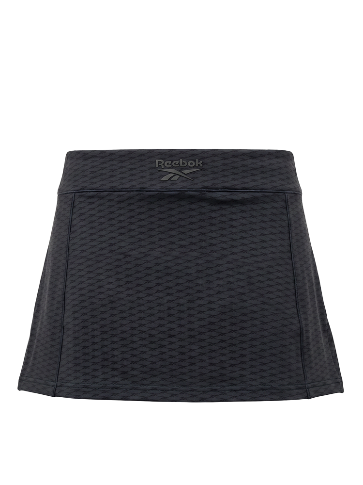 Reebok Womens Vector Print Skort - Black
