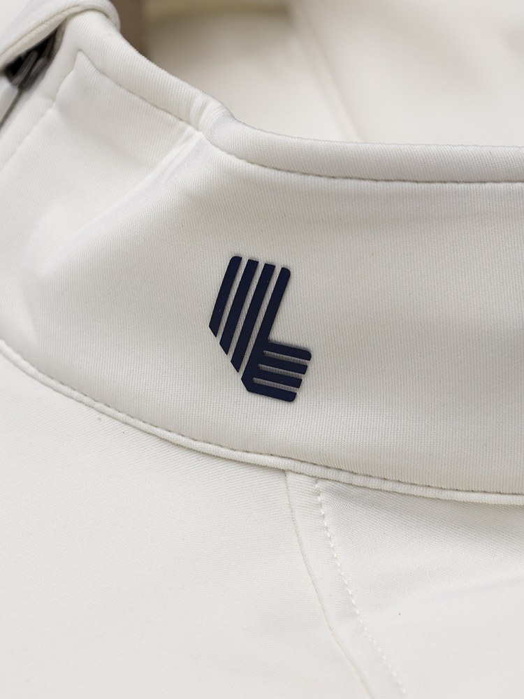 Reebok 'Crushers' 1/4-Zip Vest - Chalk