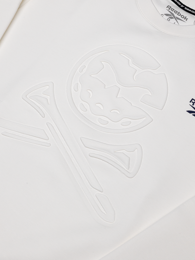 Reebok Scuba Knit Crew Neck Sweatshirt - Chalk