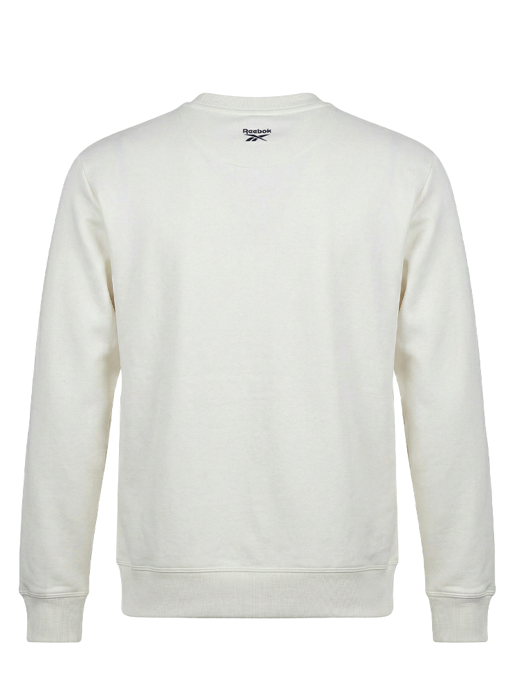 Reebok Scuba Knit Crew Neck Sweatshirt - Chalk