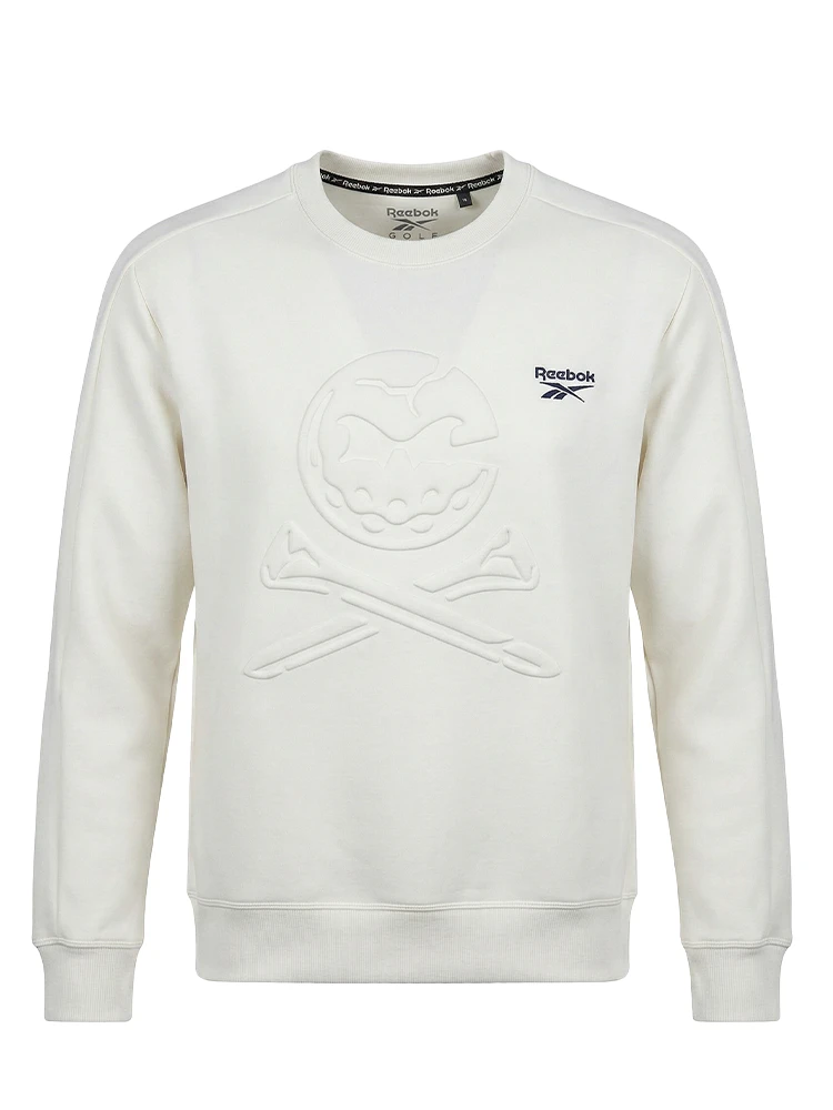 Reebok Scuba Knit Crew Neck Sweatshirt - Chalk