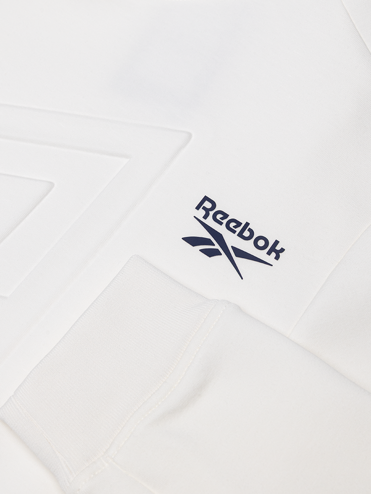 Reebok Scuba Knit Hoodie Sweatshirt - Chalk