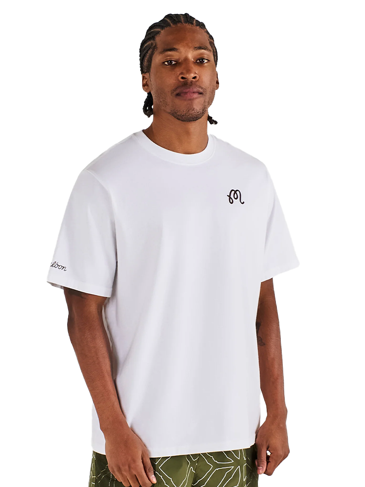 Malbon Bermuda Championship Tee - White