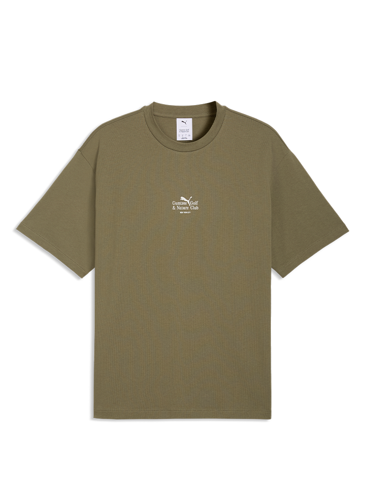 Puma x Gumtree Golf And Nature Club Pardoides T-Shirt - Dark Sage