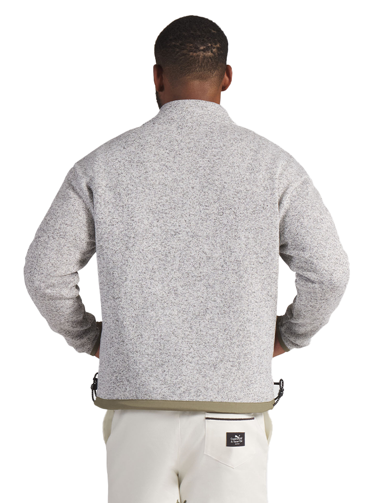 Puma x Gumtree Golf And Nature Club 1/4-Zip - Warm White Heather